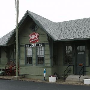 Galena City Museum, Restored MKT Depot