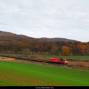 Freight train near Pspkhatvan, Hungary
