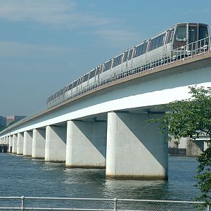 DC Metro Train crossing Potomac