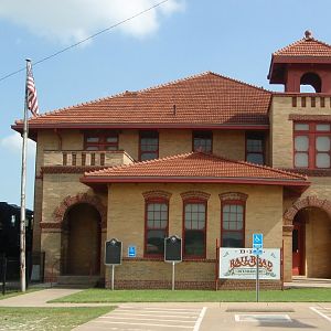 Burlington Rock Island Depot Teague, Texas
