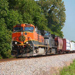 Westbound Mixed Freight