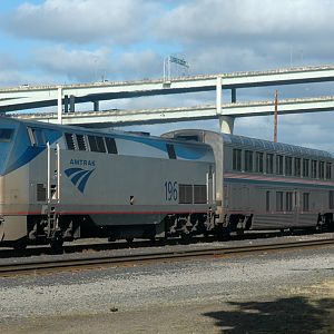 Amtrak Empire Builder PDX Section in PDX