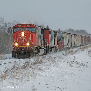 CN 853 on the Move