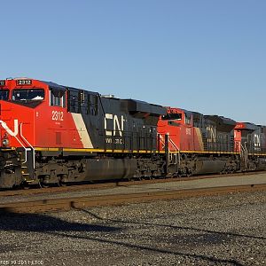 CN power at Auburn WA