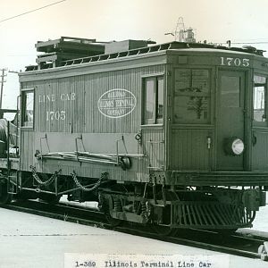 Illoinois Terminal Line Car 1705