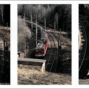 Freight Train Triptychon