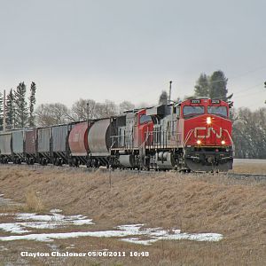 CN 853 Running West