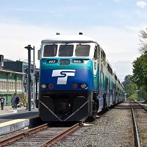 SDRX 903 at Tacoma Freighthouse Square