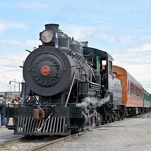 Polson Baldwin Locomotives Works 2-8-2 Steam #70