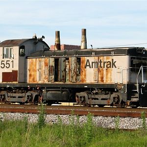 Old Amtrak Switcher