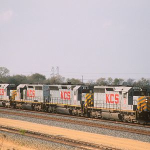 KCS SD40's