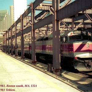 MBTA commuter 1075