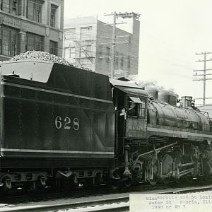 M&STL Watyer St Peoria 1948-50