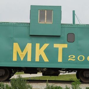 MKT 206 Caboose, Side View