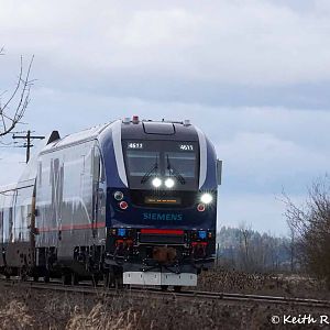 Siemens Charger Test Train