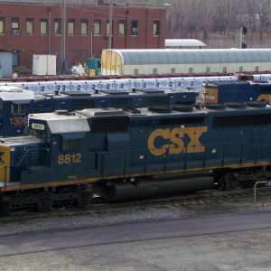 CSX 8812 SD40-2