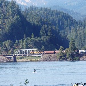 Westbound BNSF Grain Train