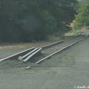 Abandoned Union Pacific in Colfax, WA