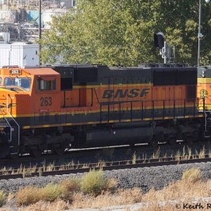 BNSF 263 (SD75M)