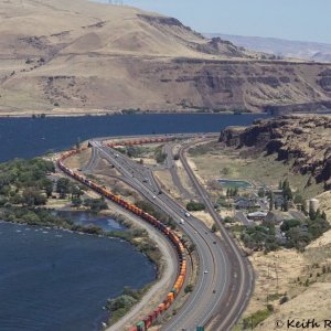 Eastbound Stacks