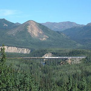 Alaska Railroad into Denali