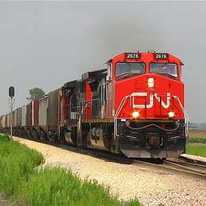 CN at Tolono, Illinois