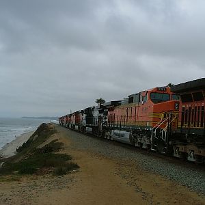 BNSF Daytime San Diego Freight