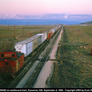 Twilight of the caboose