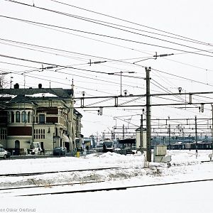 A white Hamar station