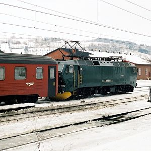 The locomotive from Flm at Jaren