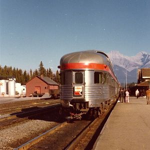 The CANADIAN -  Station stop