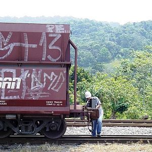 Train being Prepared in Paraitinga