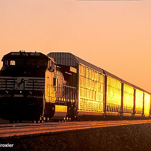NS Rack Train @ Sunset