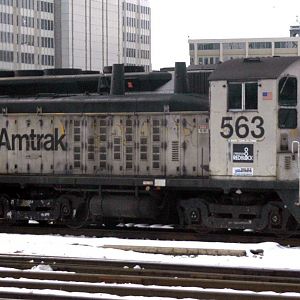 #563 Amtrak Switch Engine