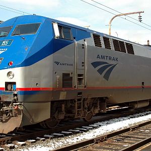 Amtrak Engine