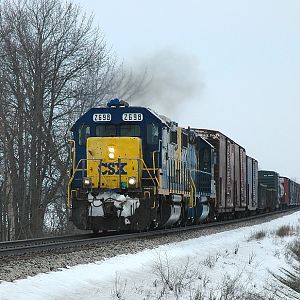 CSX Michigan Winter
