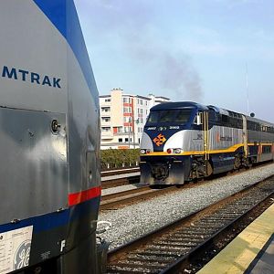 Emeryville Amtrak Action
