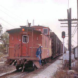 Chicago Missouri and Western Caboose
