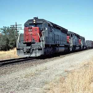 SD45's thundering past