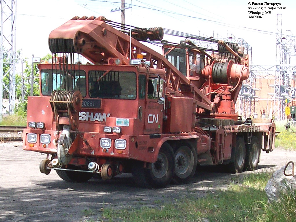 130 ton hi-rail crane