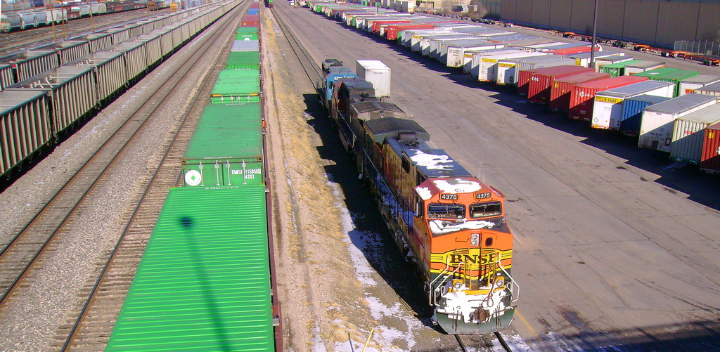A Moment At The TOFC Yard