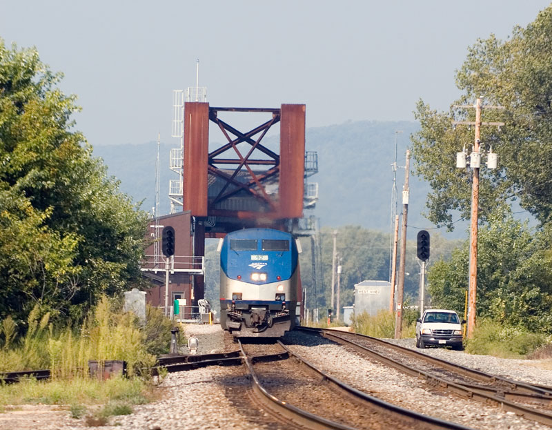 America's Train Crosses the Black River