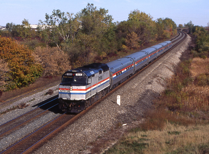 Amtrak 63 MP 427 Lancaster NY