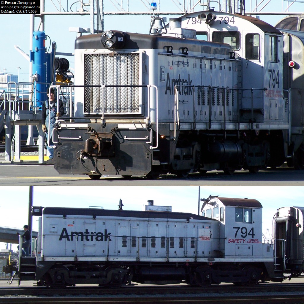 Amtrak 794 SW1000R