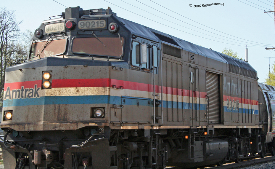 Amtrak, #90215 NPCU F40PH-D