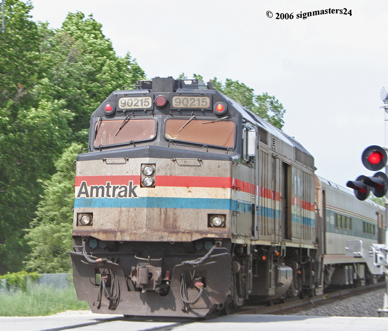 Amtrak 90215 Pokagon, MI