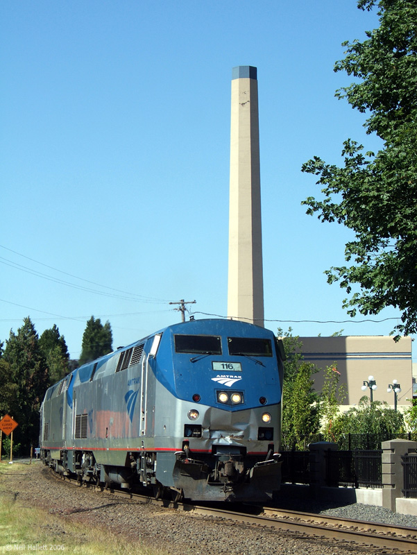 Amtrak at Mission Mill, Salem