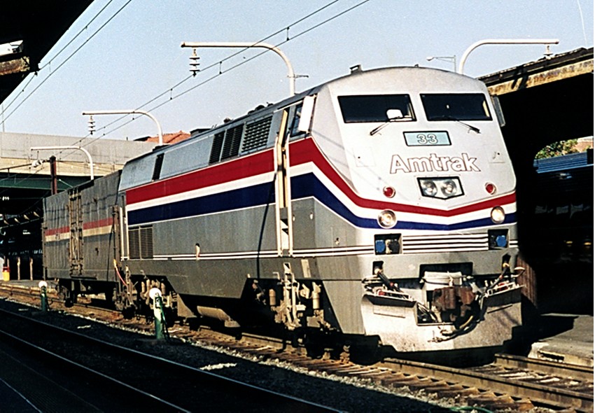 Amtrak D.C. old colors