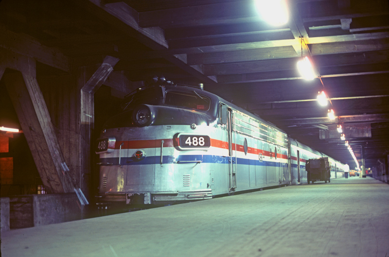 Amtrak FL-9 #488, New York City, NY, June, 1980, photo by Chuck Zeiler