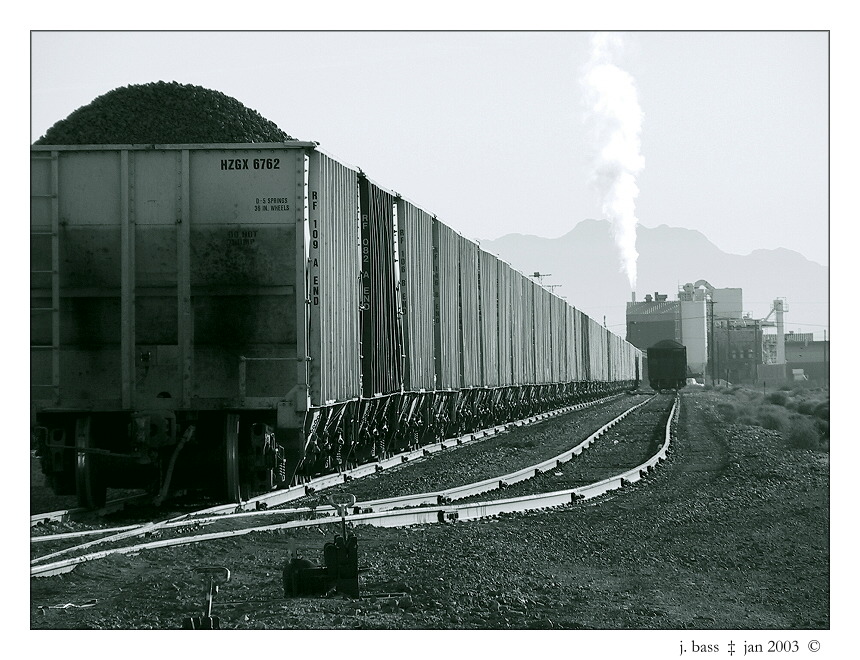 ballast hoppers at Newberry, CA